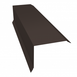 Планка торцевая 80х100 0,5 Satin Matt TX RR 32 (2м)